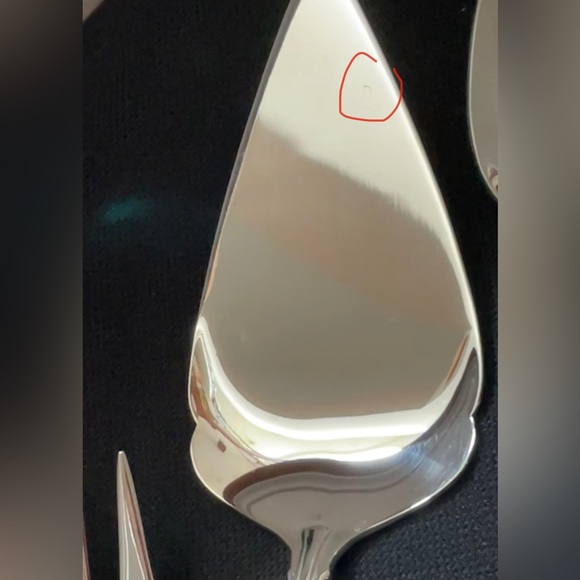 Lenox METROPOLITAN 18/10 Glossy NEW Server Set of 4: Fork,2 Spoons, Pie Pastry - Picture 9 of 14